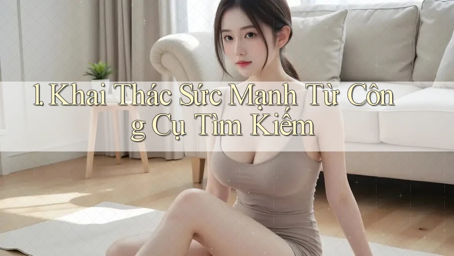 1. Khai Thác Sức Mạnh Từ Công Cụ Tìm Kiếm 1. Khai Thác Sức Mạnh Từ Công Cụ Tìm Kiếm