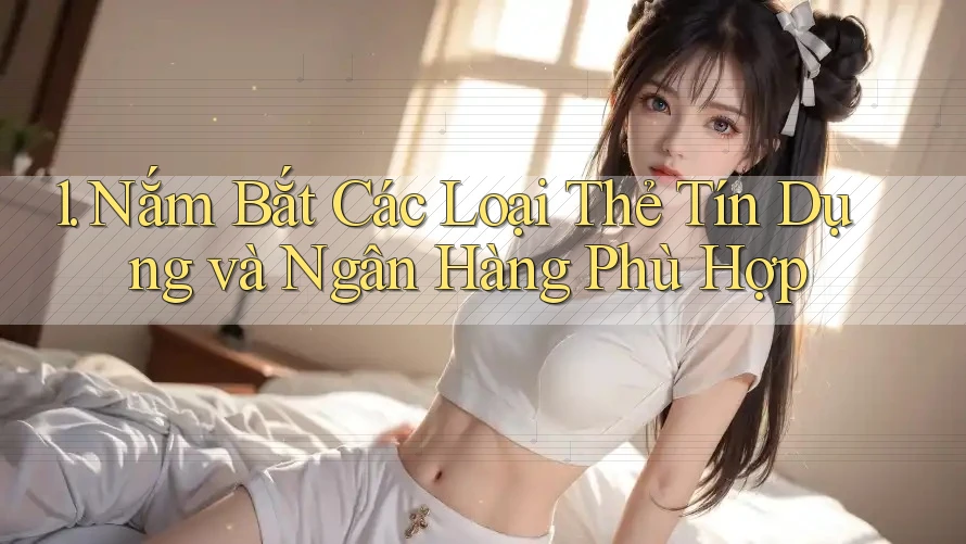 1. Nắm Bắt Các Loại Thẻ Tín Dụng và Ngân Hàng Phù Hợp 1. Nắm Bắt Các Loại Thẻ Tín Dụng và Ngân Hàng Phù Hợp