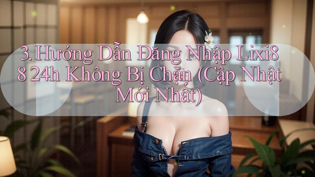 3. Hướng Dẫn Đăng Nhập Lixi88 24h Không Bị Chặn (Cập Nhật Mới Nhất)