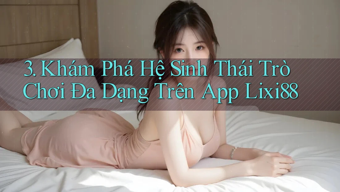 3. Khám Phá Hệ Sinh Thái Trò Chơi Đa Dạng Trên App Lixi88 3. Khám Phá Hệ Sinh Thái Trò Chơi Đa Dạng Trên App Lixi88