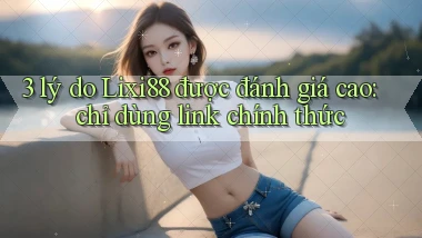 3 lý do Lixi88 được đánh giá cao chỉ dùng link chính thức