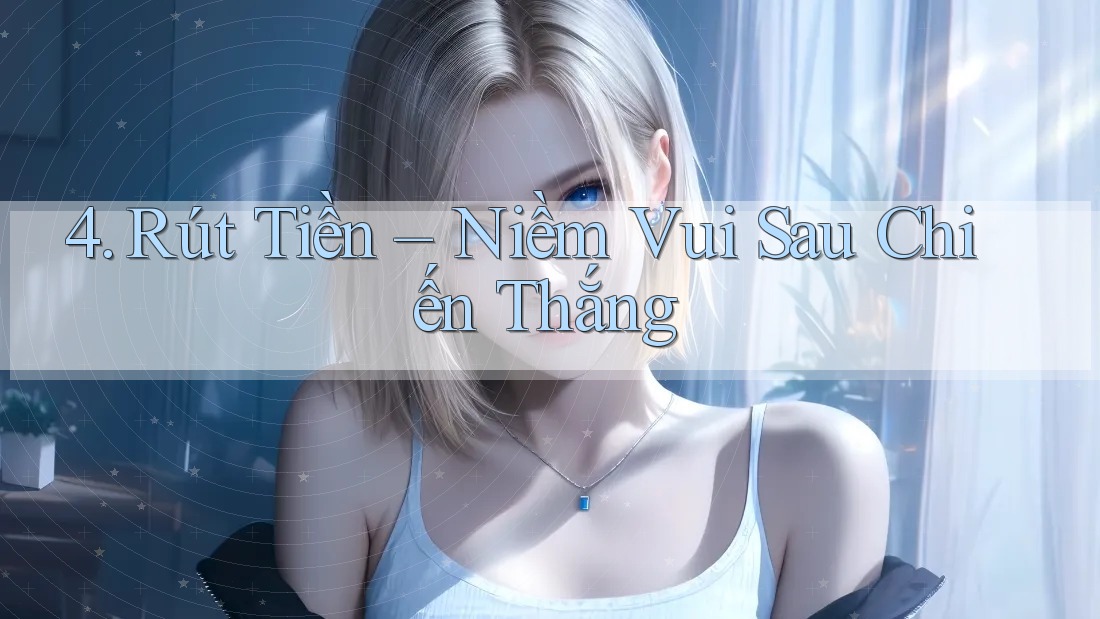 4. Rút Tiền – Niềm Vui Sau Chiến Thắng 4. Rút Tiền – Niềm Vui Sau Chiến Thắng