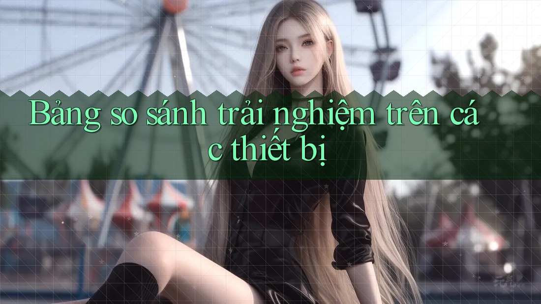 Bảng so sánh trải nghiệm trên các thiết bị