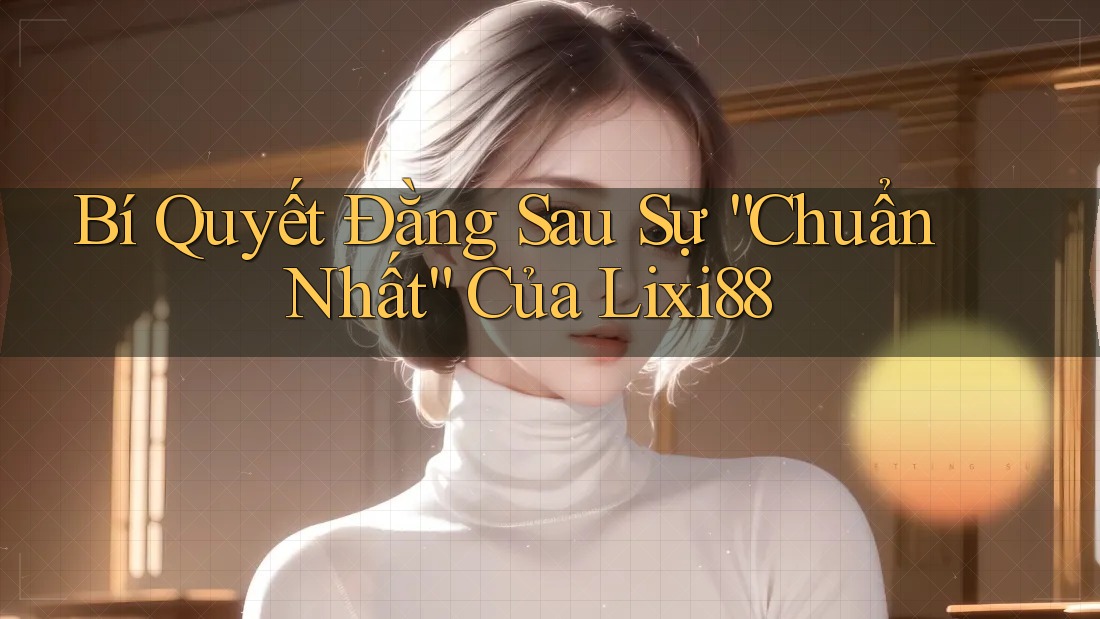 Bí Quyết Đằng Sau Sự “Chuẩn Nhất” Của Lixi88 Bí Quyết Đằng Sau Sự “Chuẩn Nhất” Của Lixi88