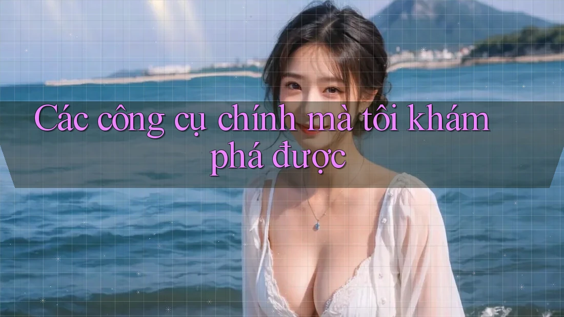 Các công cụ chính mà tôi khám phá được Các công cụ chính mà tôi khám phá được