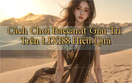 cách chơi baccarat giải trí trên lixi88 hiệu quả