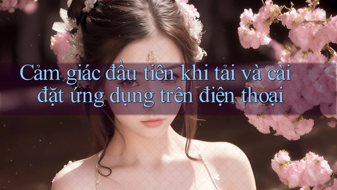 Cảm giác đầu tiên khi tải và cài đặt ứng dụng trên điện thoại
