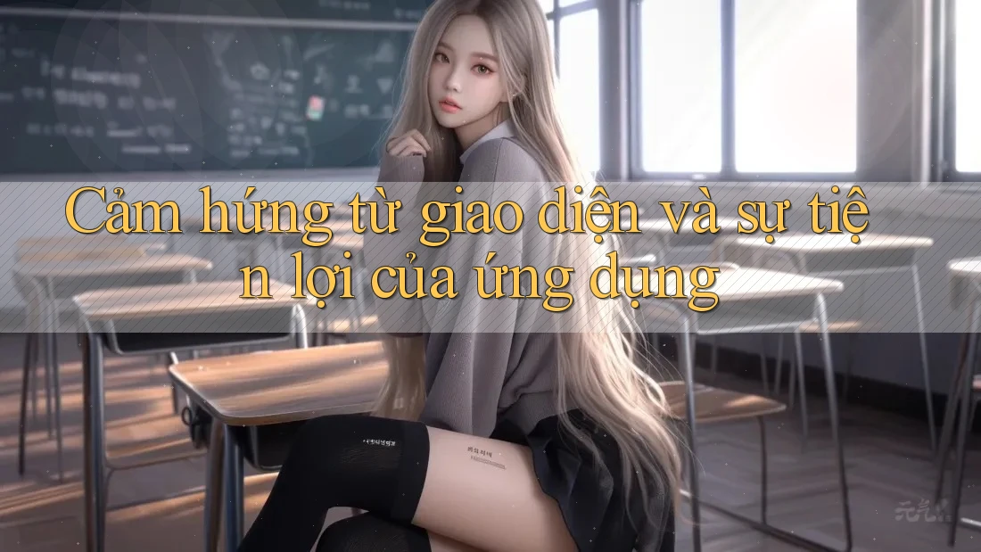 Cảm hứng từ giao diện và sự tiện lợi của ứng dụng Cảm hứng từ giao diện và sự tiện lợi của ứng dụng