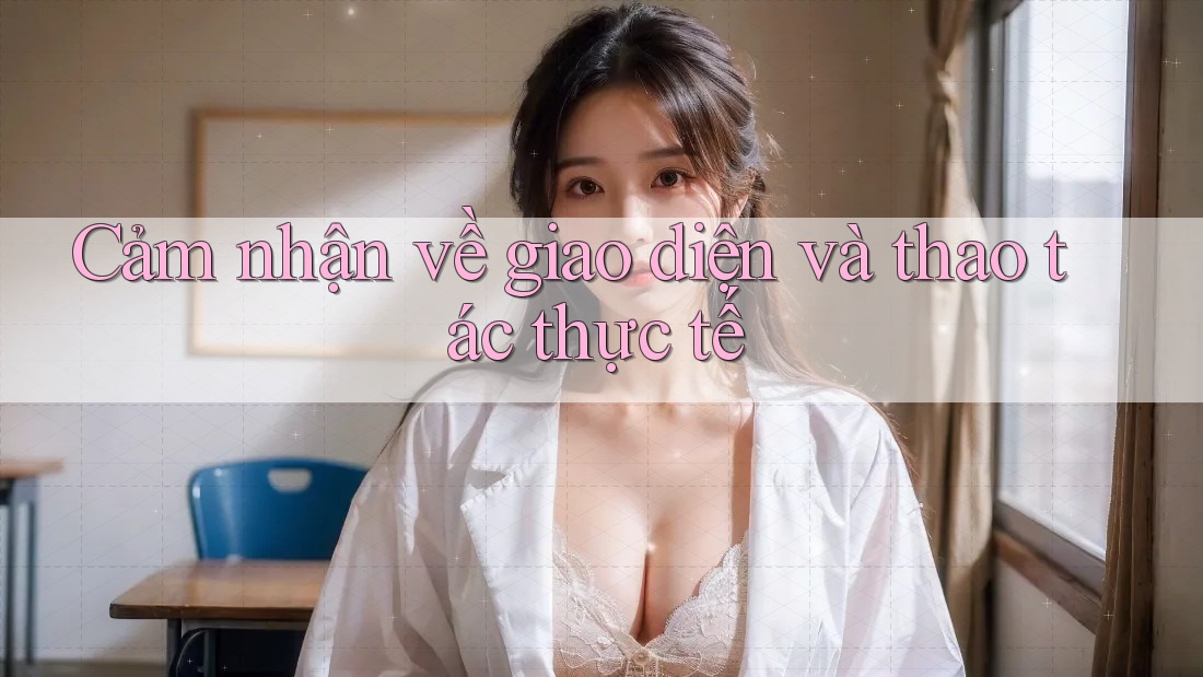 Cảm nhận về giao diện và thao tác thực tế Cảm nhận về giao diện và thao tác thực tế