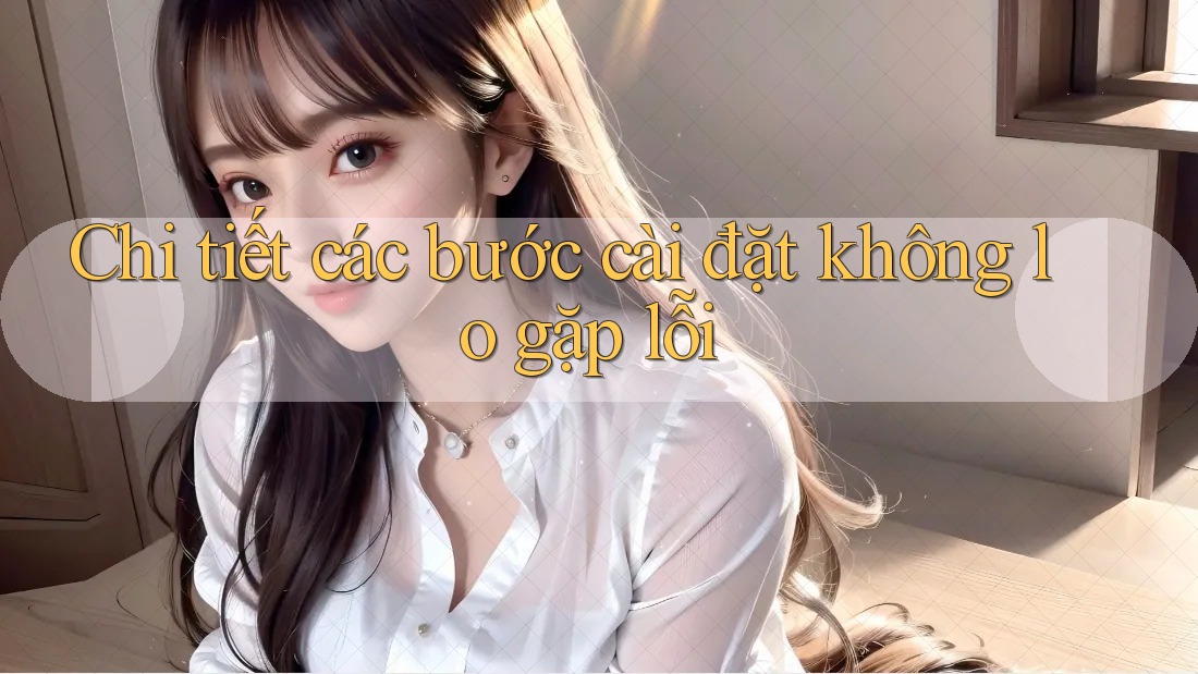 Chi tiết các bước cài đặt không lo gặp lỗi Chi tiết các bước cài đặt không lo gặp lỗi