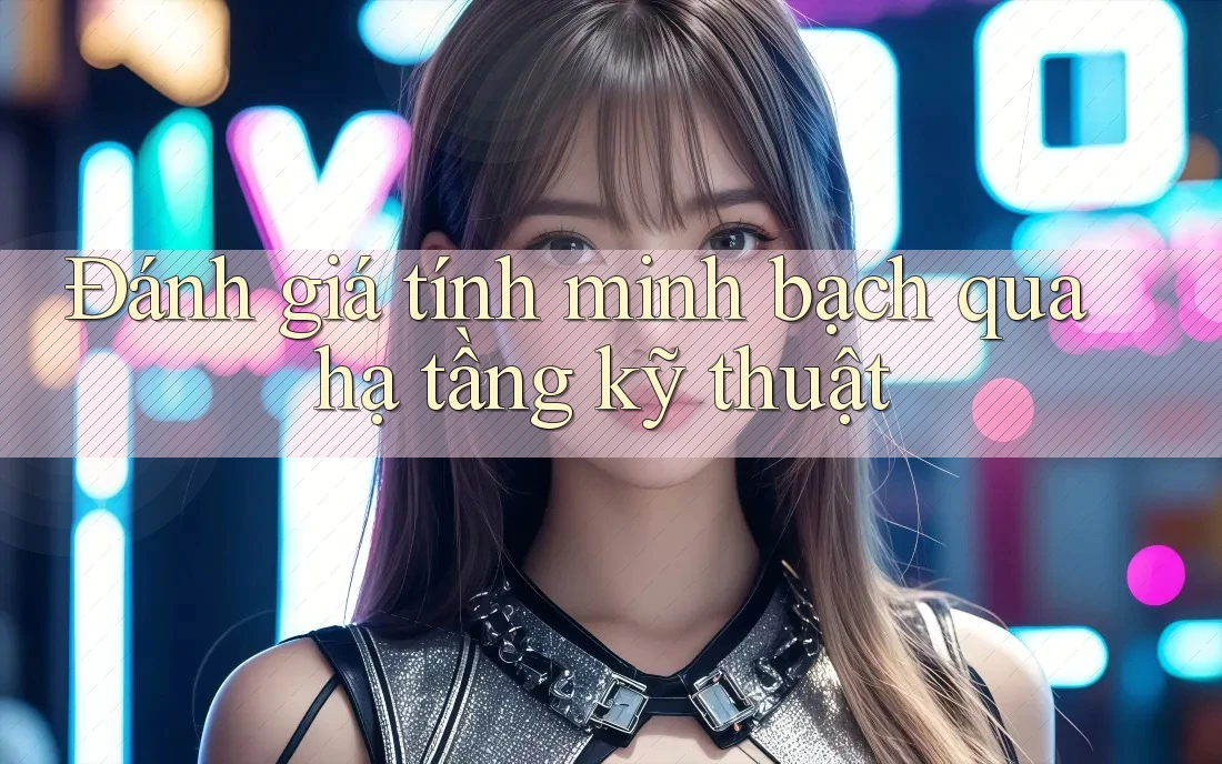 Đánh giá tính minh bạch qua hạ tầng kỹ thuật Đánh giá tính minh bạch qua hạ tầng kỹ thuật