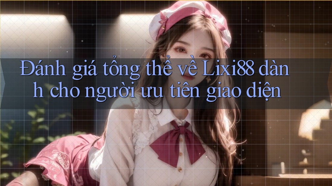 Đánh giá tổng thể về Lixi88 dành cho người ưu tiên giao diện Đánh giá tổng thể về Lixi88 dành cho người ưu tiên giao diện