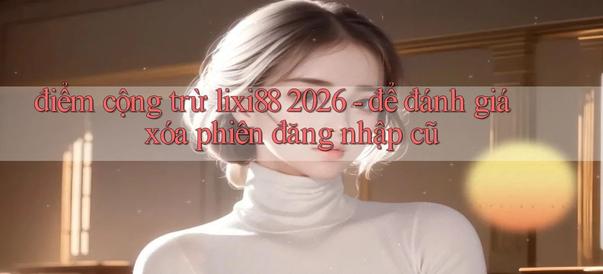 điểm cộng trừ lixi88 2026   để đánh giá xóa phiên đăng nhập cũ
