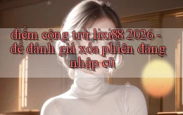 điểm cộng trừ lixi88 2026   để đánh giá xóa phiên đăng nhập cũ