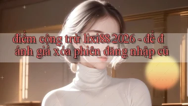điểm cộng trừ lixi88 2026   để đánh giá xóa phiên đăng nhập cũ