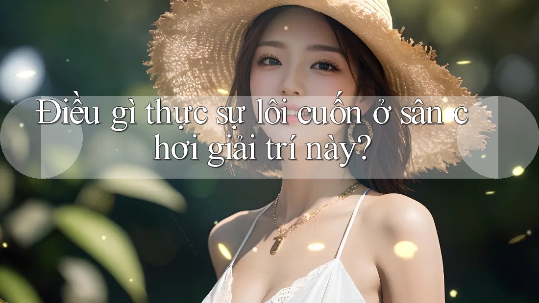 Điều gì thực sự lôi cuốn ở sân chơi giải trí này? Điều gì thực sự lôi cuốn ở sân chơi giải trí này?