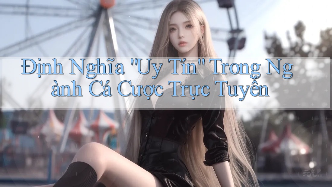 Định Nghĩa “Uy Tín” Trong Ngành Cá Cược Trực Tuyến Định Nghĩa “Uy Tín” Trong Ngành Cá Cược Trực Tuyến