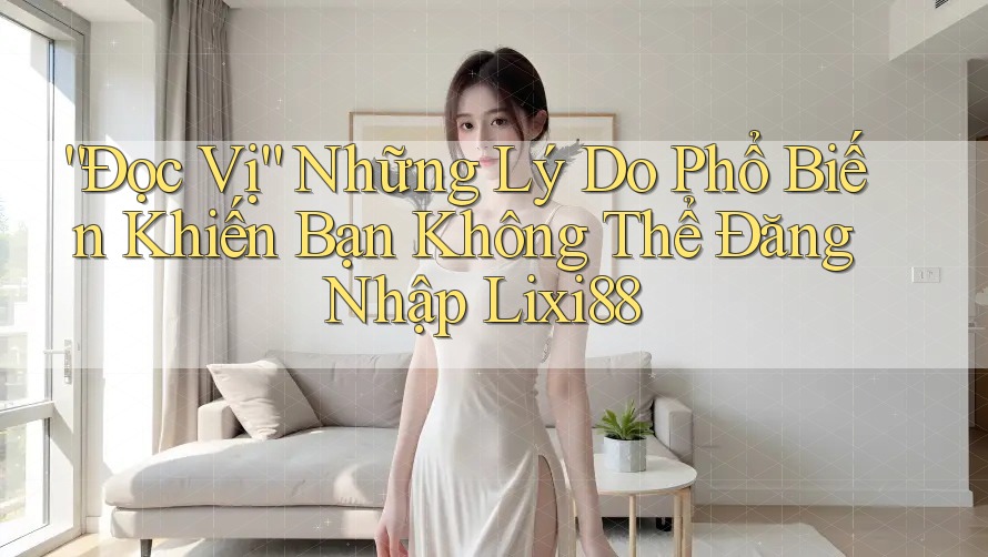 “Đọc Vị” Những Lý Do Phổ Biến Khiến Bạn Không Thể Đăng Nhập Lixi88 “Đọc Vị” Những Lý Do Phổ Biến Khiến Bạn Không Thể Đăng Nhập Lixi88