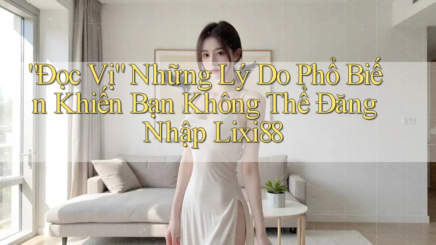 “Đọc Vị” Những Lý Do Phổ Biến Khiến Bạn Không Thể Đăng Nhập Lixi88 “Đọc Vị” Những Lý Do Phổ Biến Khiến Bạn Không Thể Đăng Nhập Lixi88