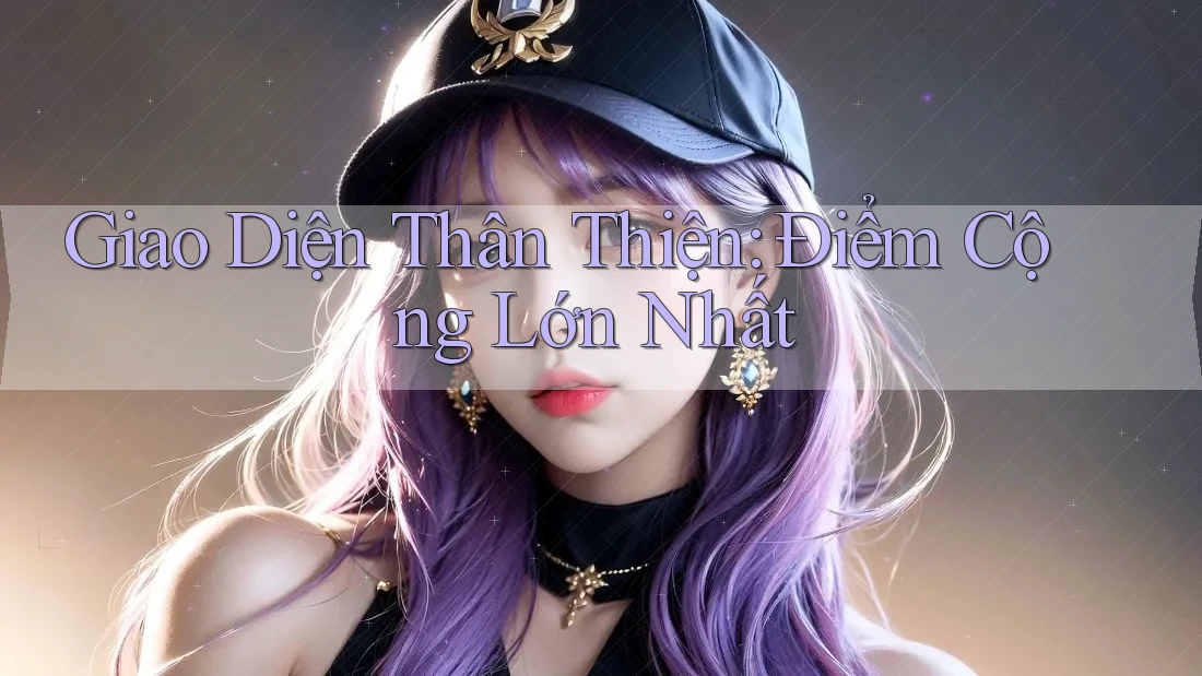 Giao Diện Thân Thiện: Điểm Cộng Lớn Nhất Giao Diện Thân Thiện: Điểm Cộng Lớn Nhất