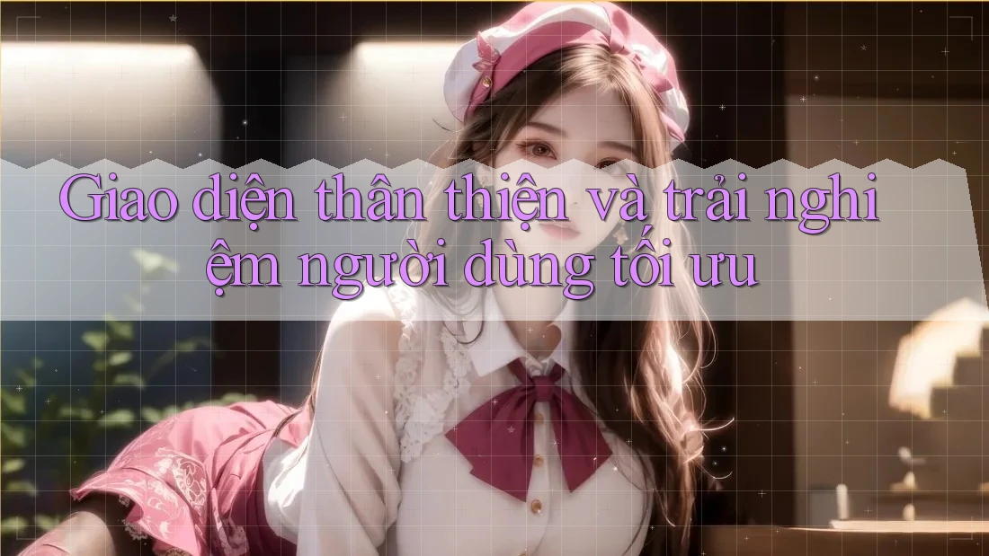 Giao diện thân thiện và trải nghiệm người dùng tối ưu