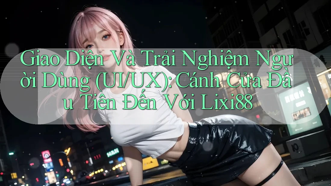 Giao Diện Và Trải Nghiệm Người Dùng (UI/UX): Cánh Cửa Đầu Tiên Đến Với Lixi88 Giao Diện Và Trải Nghiệm Người Dùng (UI/UX): Cánh Cửa Đầu Tiên Đến Với Lixi88