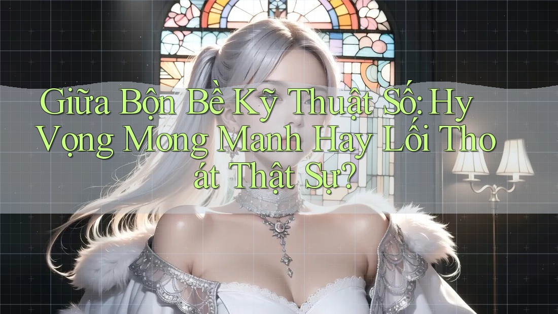 Giữa Bộn Bề Kỹ Thuật Số: Hy Vọng Mong Manh Hay Lối Thoát Thật Sự? Giữa Bộn Bề Kỹ Thuật Số: Hy Vọng Mong Manh Hay Lối Thoát Thật Sự?