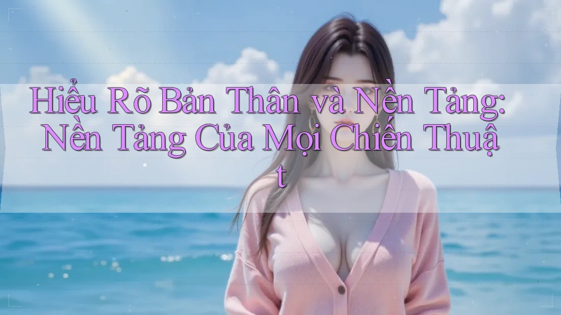 Hiểu Rõ Bản Thân và Nền Tảng: Nền Tảng Của Mọi Chiến Thuật Hiểu Rõ Bản Thân và Nền Tảng: Nền Tảng Của Mọi Chiến Thuật