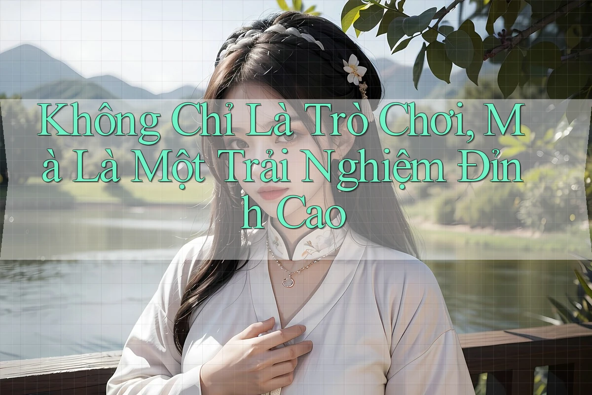 Không Chỉ Là Trò Chơi, Mà Là Một Trải Nghiệm Đỉnh Cao Không Chỉ Là Trò Chơi, Mà Là Một Trải Nghiệm Đỉnh Cao