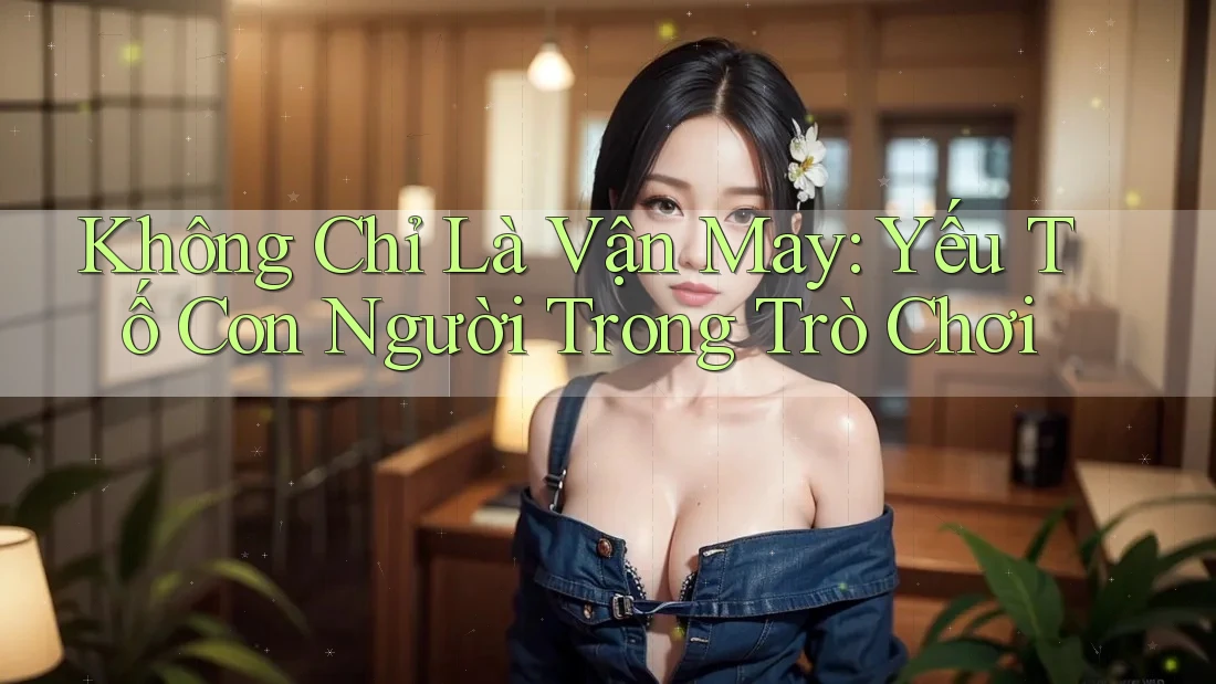 Không Chỉ Là Vận May: Yếu Tố Con Người Trong Trò Chơi Không Chỉ Là Vận May: Yếu Tố Con Người Trong Trò Chơi