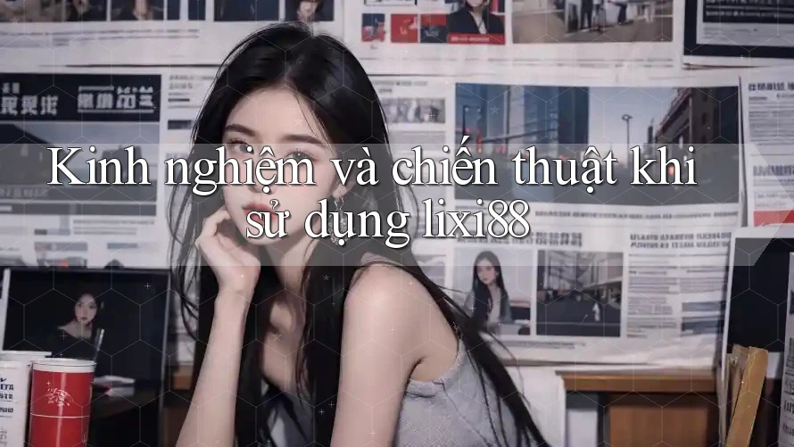 Kinh nghiệm và chiến thuật khi sử dụng lixi88 Kinh nghiệm và chiến thuật khi sử dụng lixi88