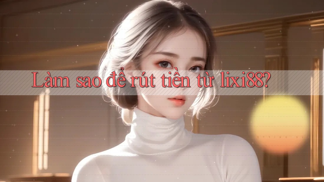 Làm sao để rút tiền từ lixi88? Làm sao để rút tiền từ lixi88?