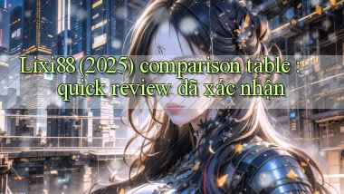 Lixi88 (2025) comparison table quick review đã xác nhận