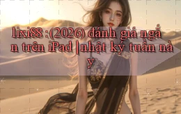 lixi88 (2026) đánh giá ngắn trên iPad nhật ký tuần này