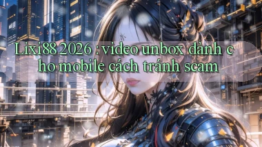 Lixi88 2026 video unbox dành cho mobile cách tránh scam