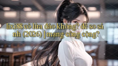 lixi88 có lừa đảo không để so sánh (2026) mạng công cộng
