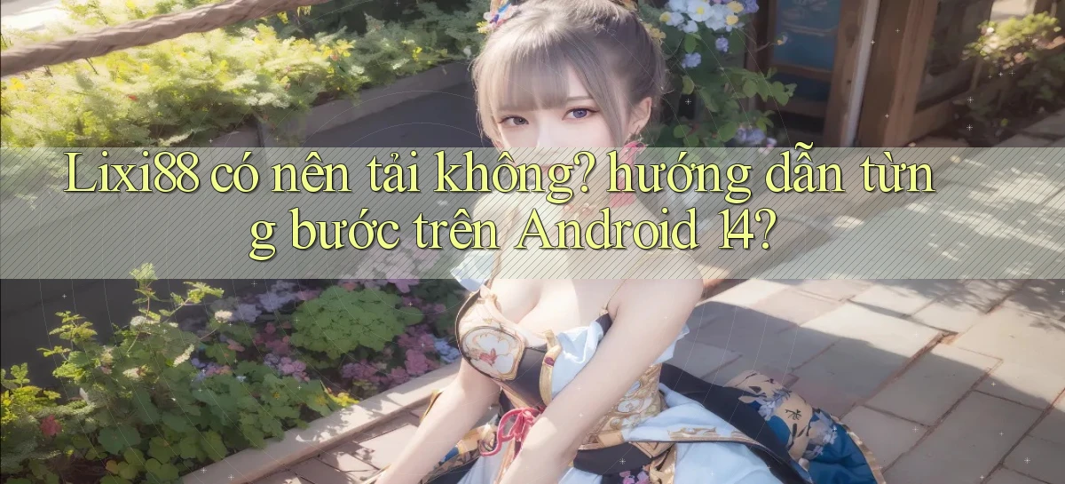 Lixi88 có nên tải không hướng dẫn từng bước trên Android 14