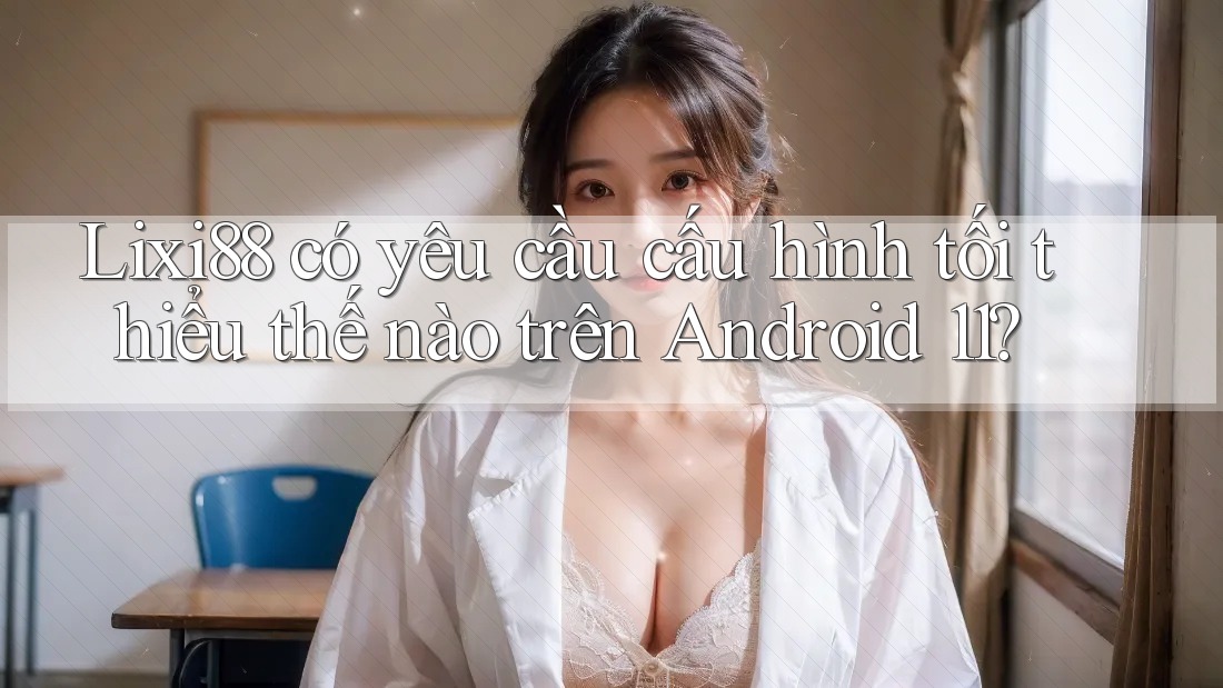 Lixi88 có yêu cầu cấu hình tối thiểu thế nào trên Android 11? Lixi88 có yêu cầu cấu hình tối thiểu thế nào trên Android 11?