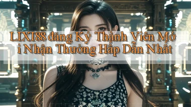 lixi88  đăng ký thành viên mới nhận thưởng hấp dẫn nhất