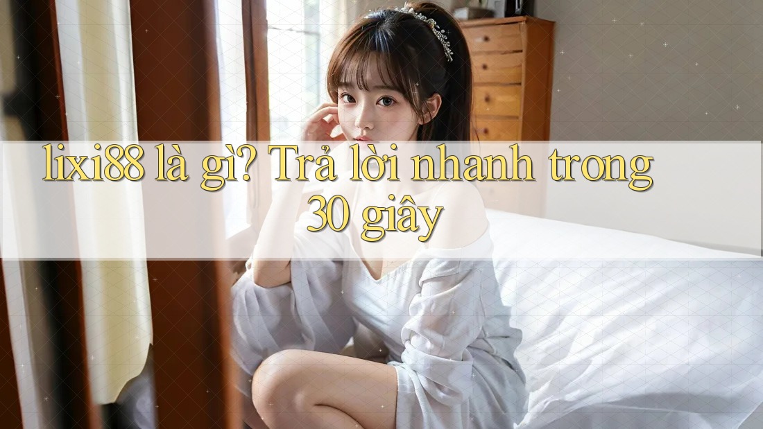 lixi88 là gì? Trả lời nhanh trong 30 giây lixi88 là gì? Trả lời nhanh trong 30 giây