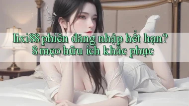 lixi88 phiên đăng nhập hết hạn 8 mẹo hữu ích khắc phục