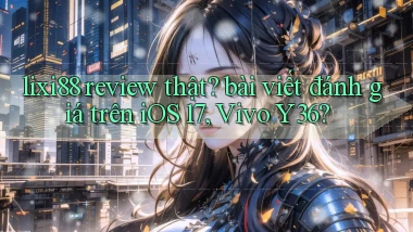 lixi88 review thật bài viết đánh giá trên iOS 17, Vivo Y36