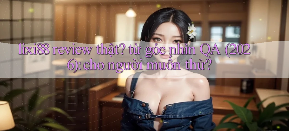 lixi88 review thật từ góc nhìn QA (2026) cho người muốn thử