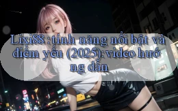 Lixi88 tính năng nổi bật và điểm yếu (2025) video hướng dẫn