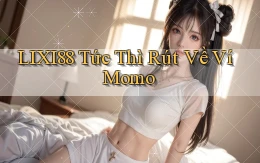 lixi88 tức thì rút về ví momo