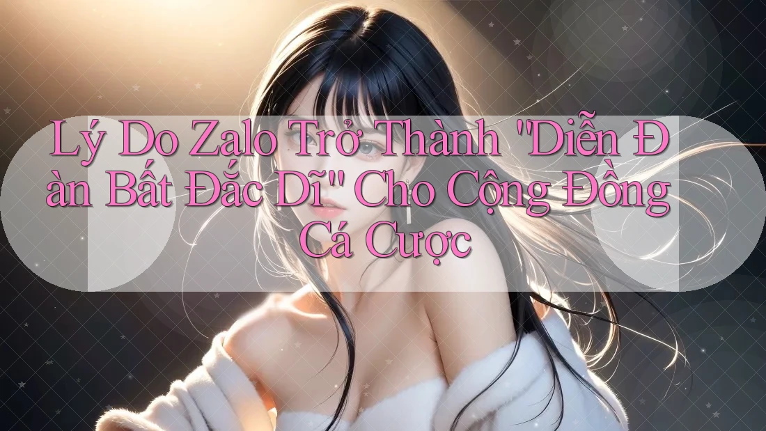 Lý Do Zalo Trở Thành “Diễn Đàn Bất Đắc Dĩ” Cho Cộng Đồng Cá Cược Lý Do Zalo Trở Thành “Diễn Đàn Bất Đắc Dĩ” Cho Cộng Đồng Cá Cược