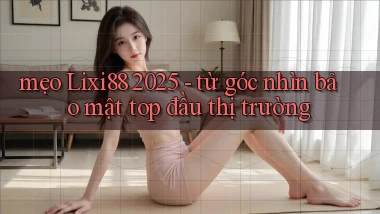 mẹo Lixi88 2025   từ góc nhìn bảo mật top đầu thị trường