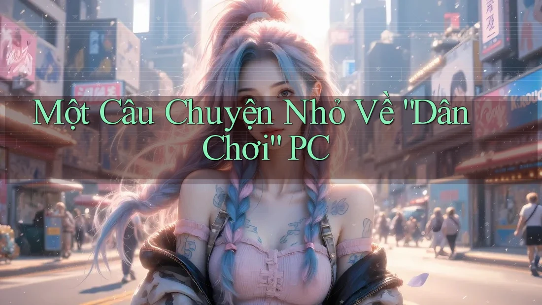 Một Câu Chuyện Nhỏ Về “Dân Chơi” PC Một Câu Chuyện Nhỏ Về “Dân Chơi” PC