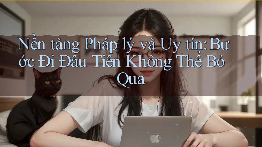 Nền tảng Pháp lý và Uy tín: Bước Đi Đầu Tiên Không Thể Bỏ Qua Nền tảng Pháp lý và Uy tín: Bước Đi Đầu Tiên Không Thể Bỏ Qua