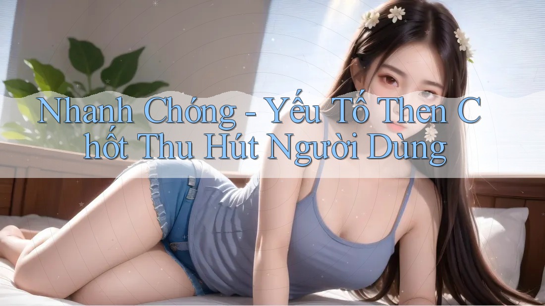 Nhanh Chóng - Yếu Tố Then Chốt Thu Hút Người Dùng Nhanh Chóng - Yếu Tố Then Chốt Thu Hút Người Dùng